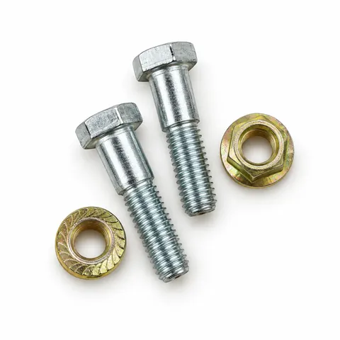 Hex Bolt with Serrated Flange Nut, bolts made in Lahore